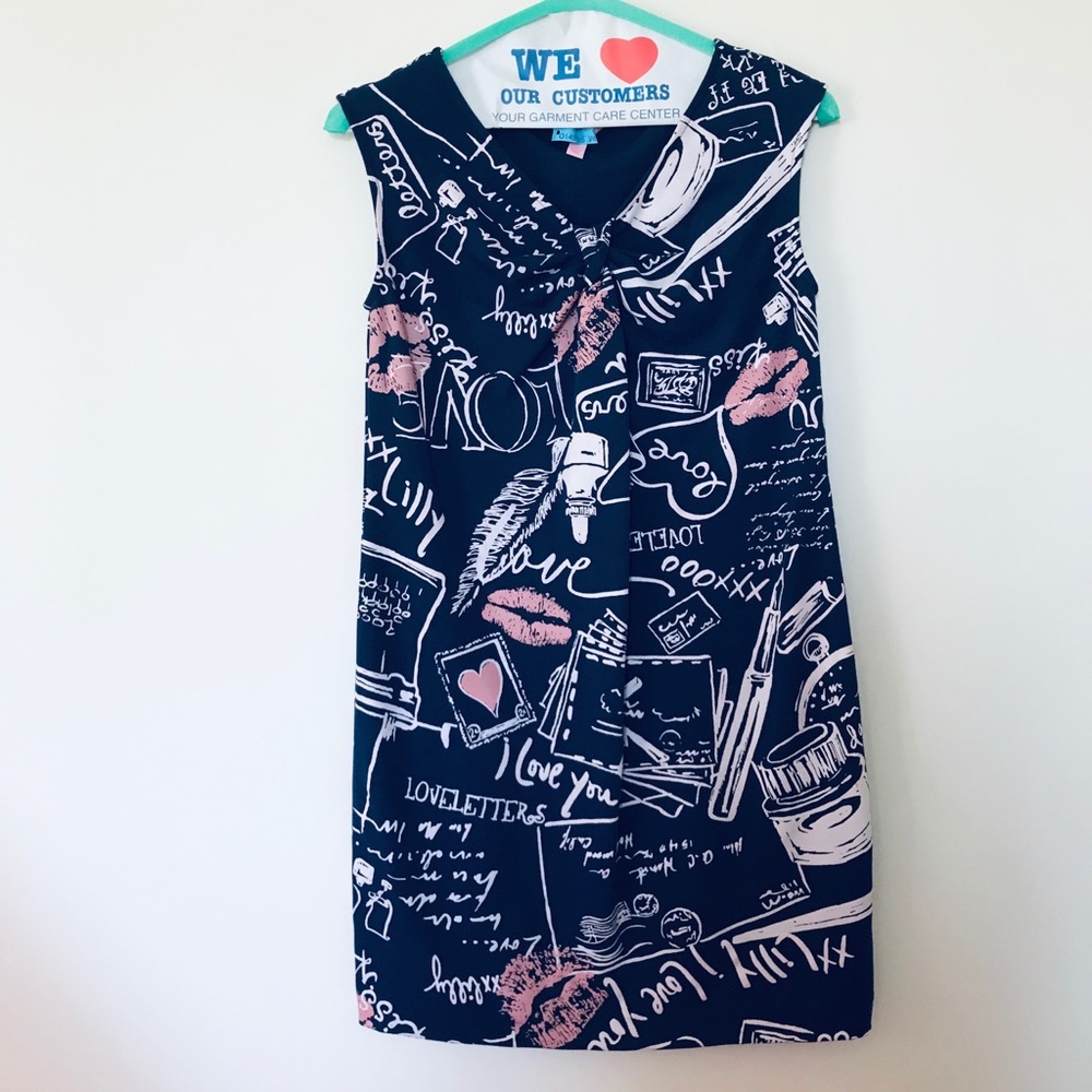Lilly Pulitzer Love Notes Dress XS